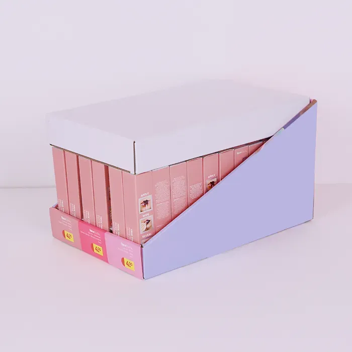 तयार पॅकेजिंग प्रदर्शित करा